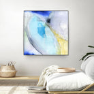 Of the Brighter Cold Moon by Michelle Oppenheimer on GIANT ART - multicolor abstracts; contemporary
