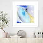 Of the Brighter Cold Moon by Michelle Oppenheimer on GIANT ART - multicolor abstracts; contemporary