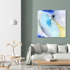 Of the Brighter Cold Moon by Michelle Oppenheimer on GIANT ART - multicolor abstracts; contemporary