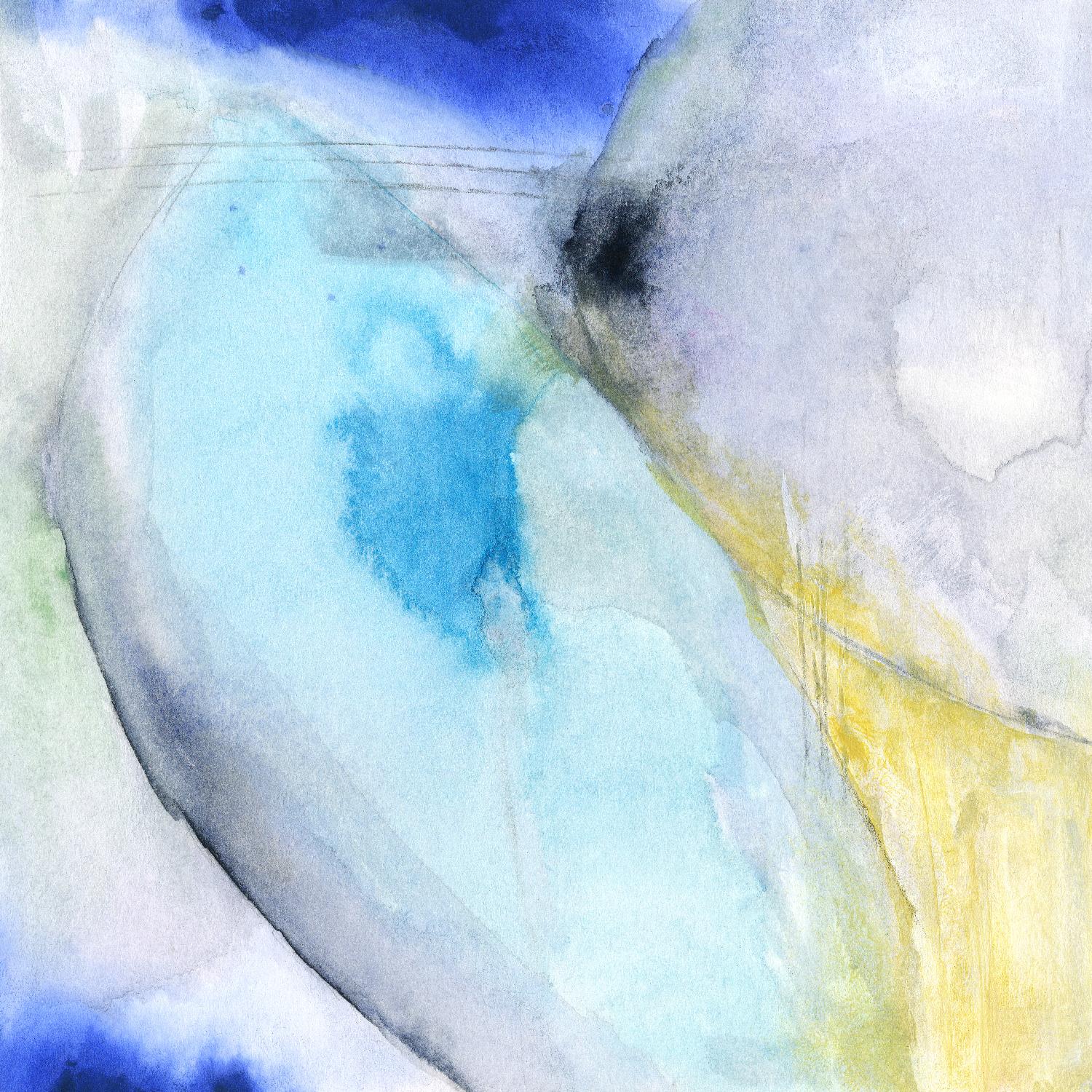 Of the Brighter Cold Moon by Michelle Oppenheimer on GIANT ART - multicolor abstracts; contemporary