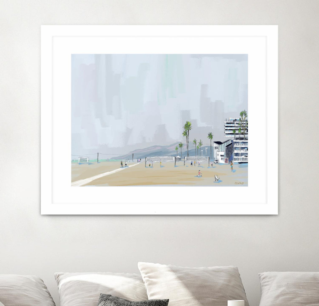 Annenberg Beach House by Pete Oswald on GIANT ART - multicolor landscapes; coastal