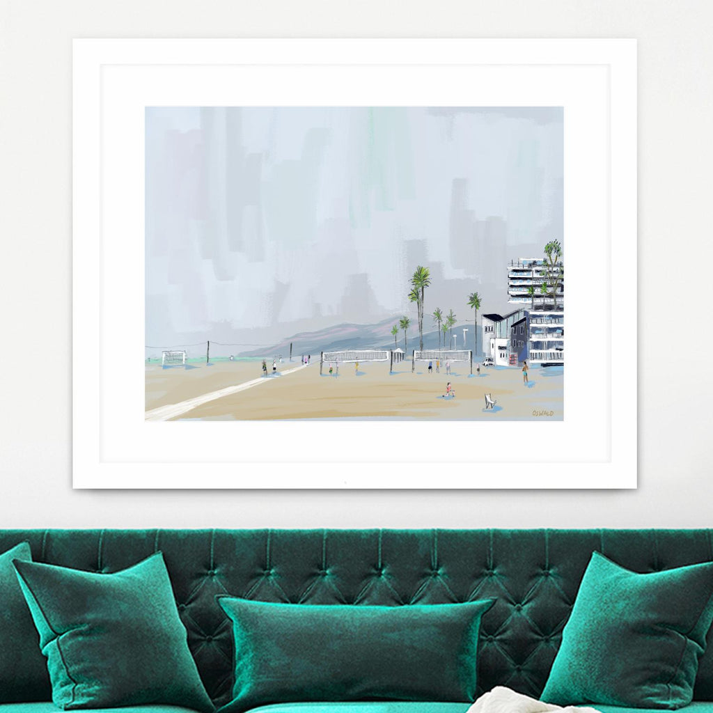 Annenberg Beach House by Pete Oswald on GIANT ART - multicolor landscapes; coastal