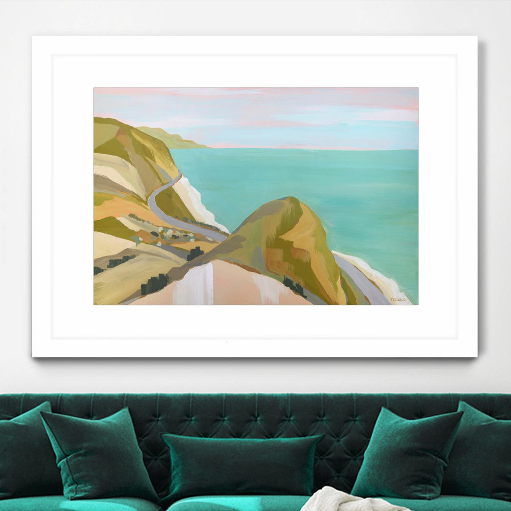 Big Sycamore Canyon by Pete Oswald on GIANT ART - multicolor landscapes; coastal