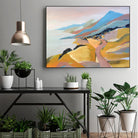 Monterey to The Sea by Pete Oswald on GIANT ART - multicolor landscapes; coastal