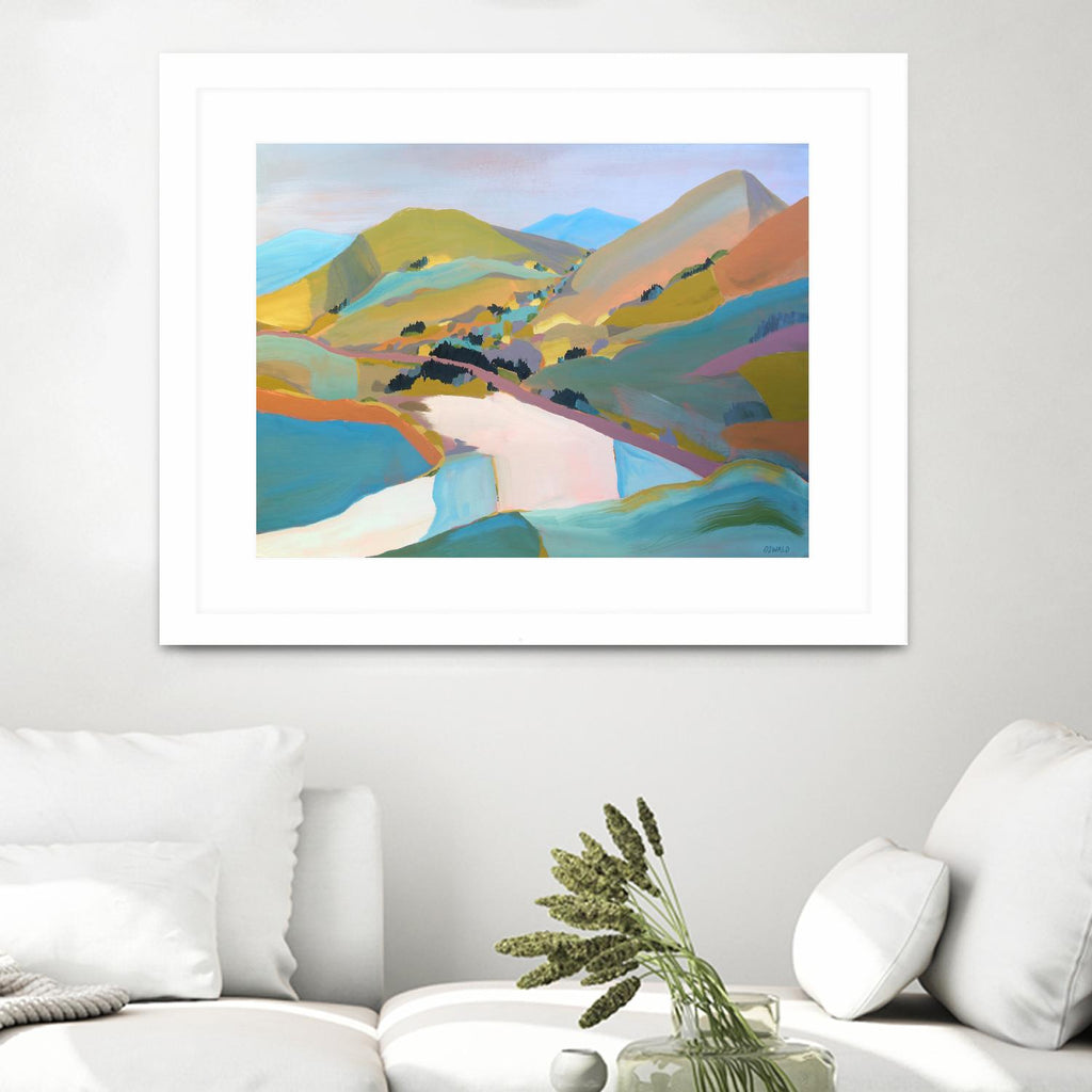 PCH by Pete Oswald on GIANT ART - multicolor landscapes; coastal