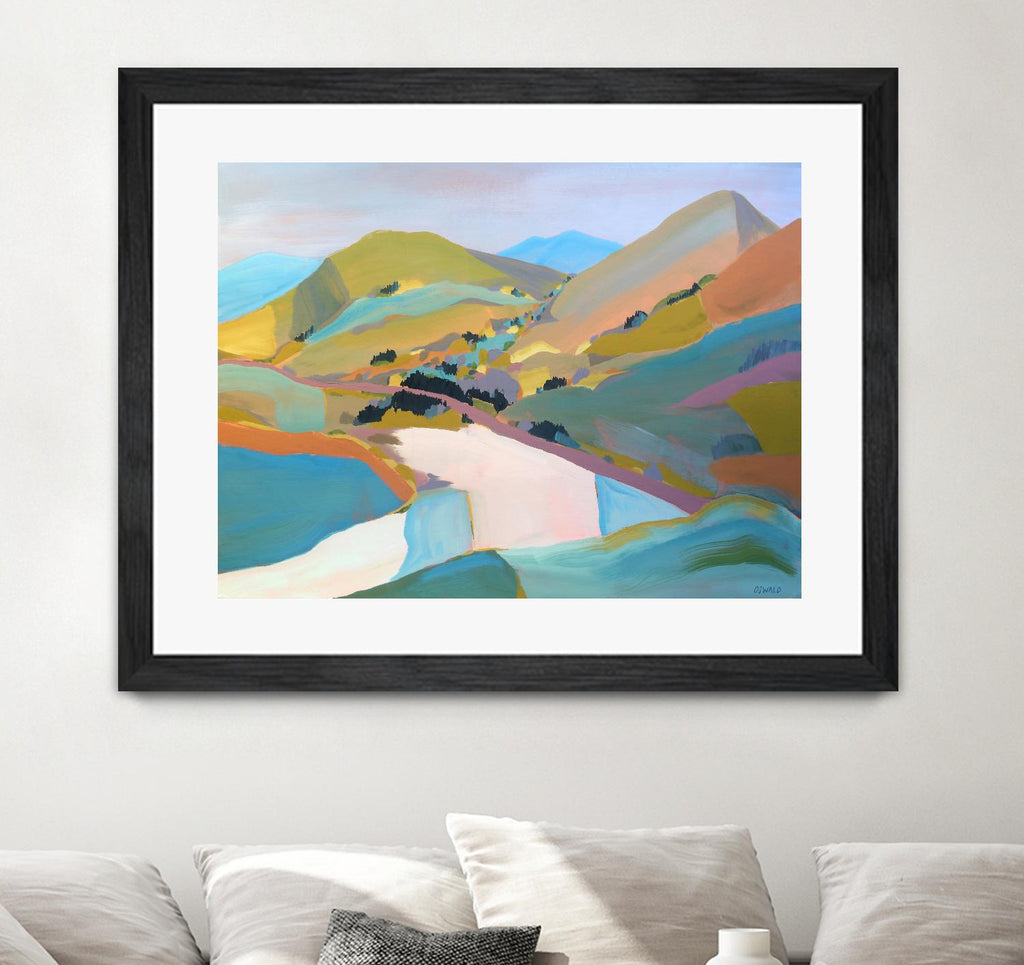 PCH by Pete Oswald on GIANT ART - multicolor landscapes; coastal