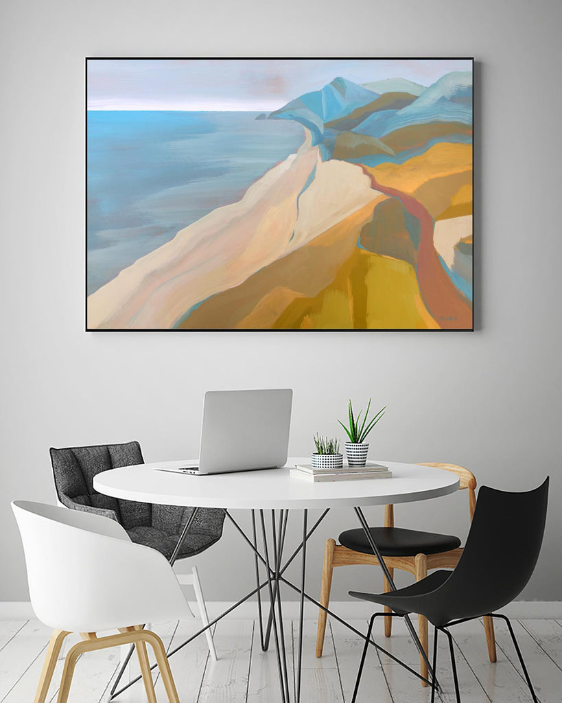 Point Mugu by Pete Oswald on GIANT ART - multicolor landscapes; coastal