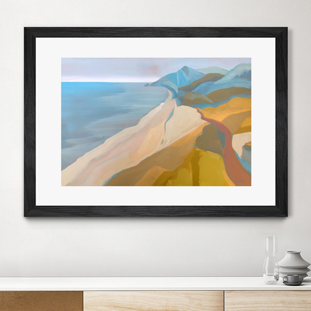 Point Mugu by Pete Oswald on GIANT ART - multicolor landscapes; coastal