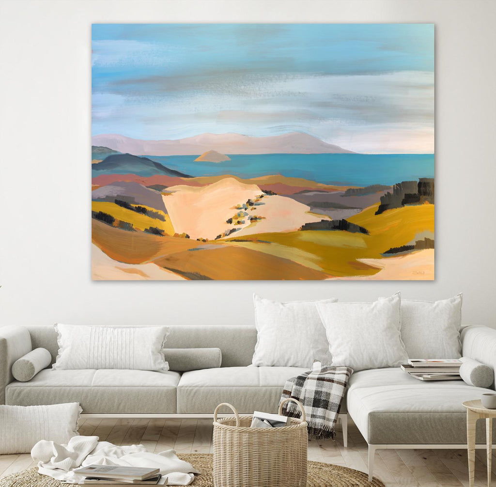 San Luis Obispo by Pete Oswald on GIANT ART - multicolor landscapes; coastal