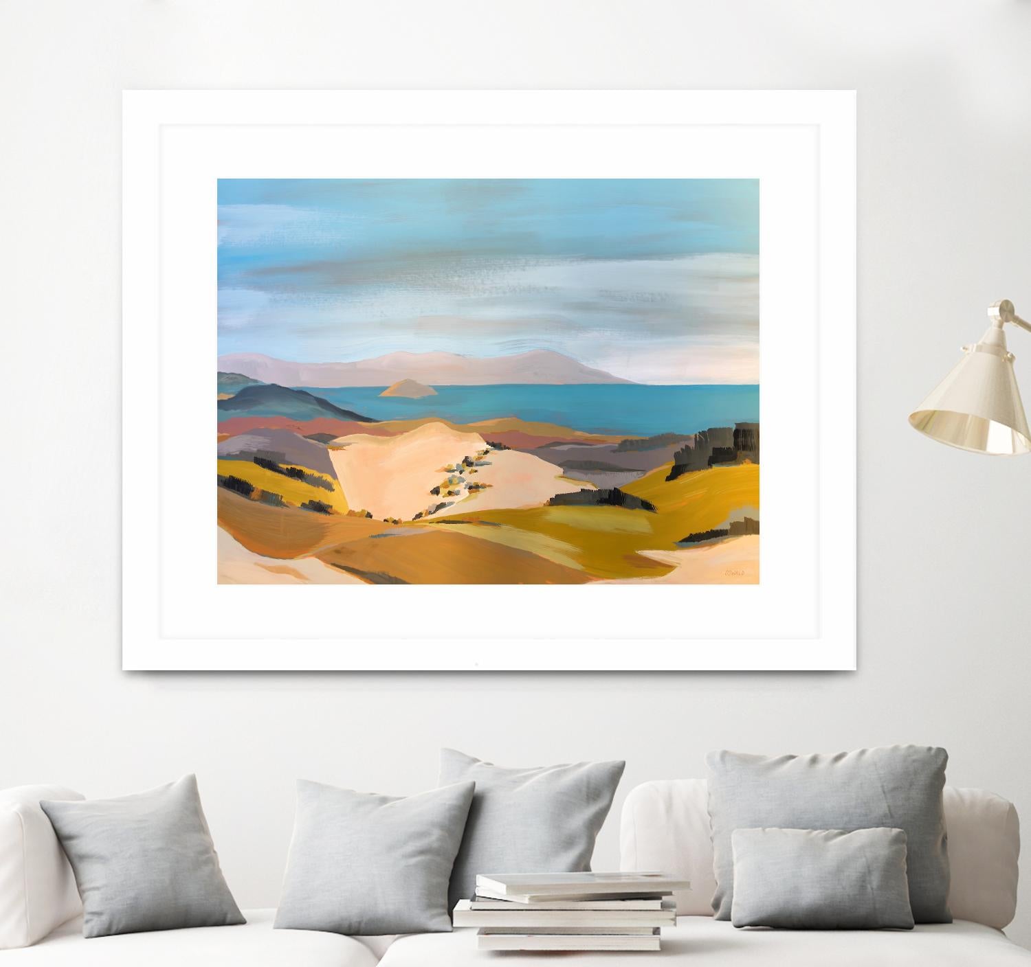 San Luis Obispo by Pete Oswald on GIANT ART - multicolor landscapes; coastal
