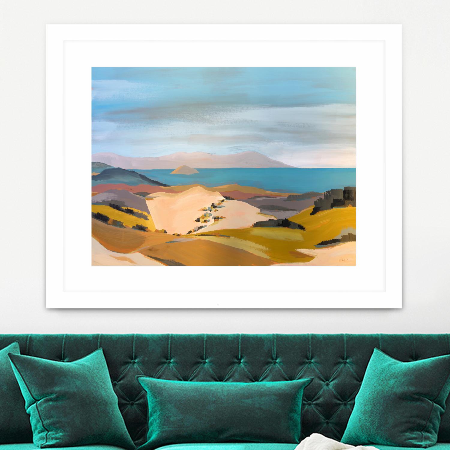 San Luis Obispo by Pete Oswald on GIANT ART - multicolor landscapes; coastal