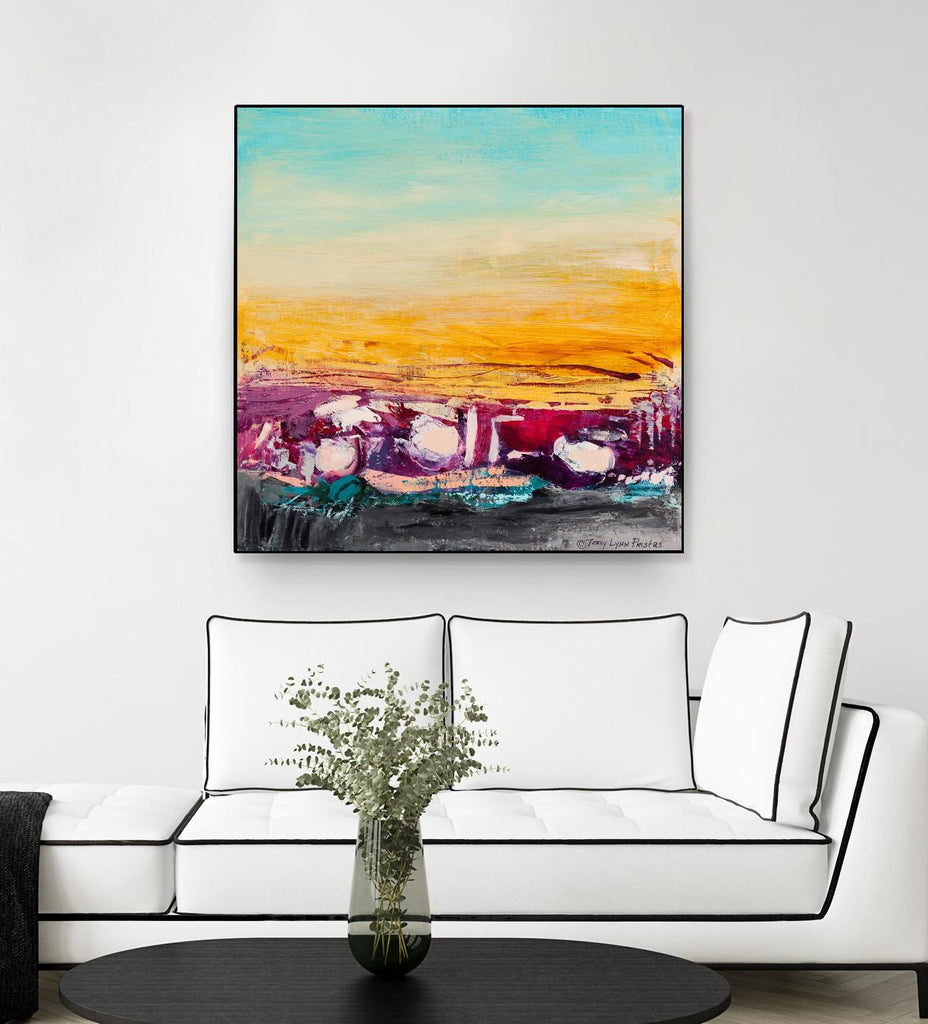 Whispered Wanderlust II by Tracy Lynn Pristas on GIANT ART - multicolor abstracts; contemporary