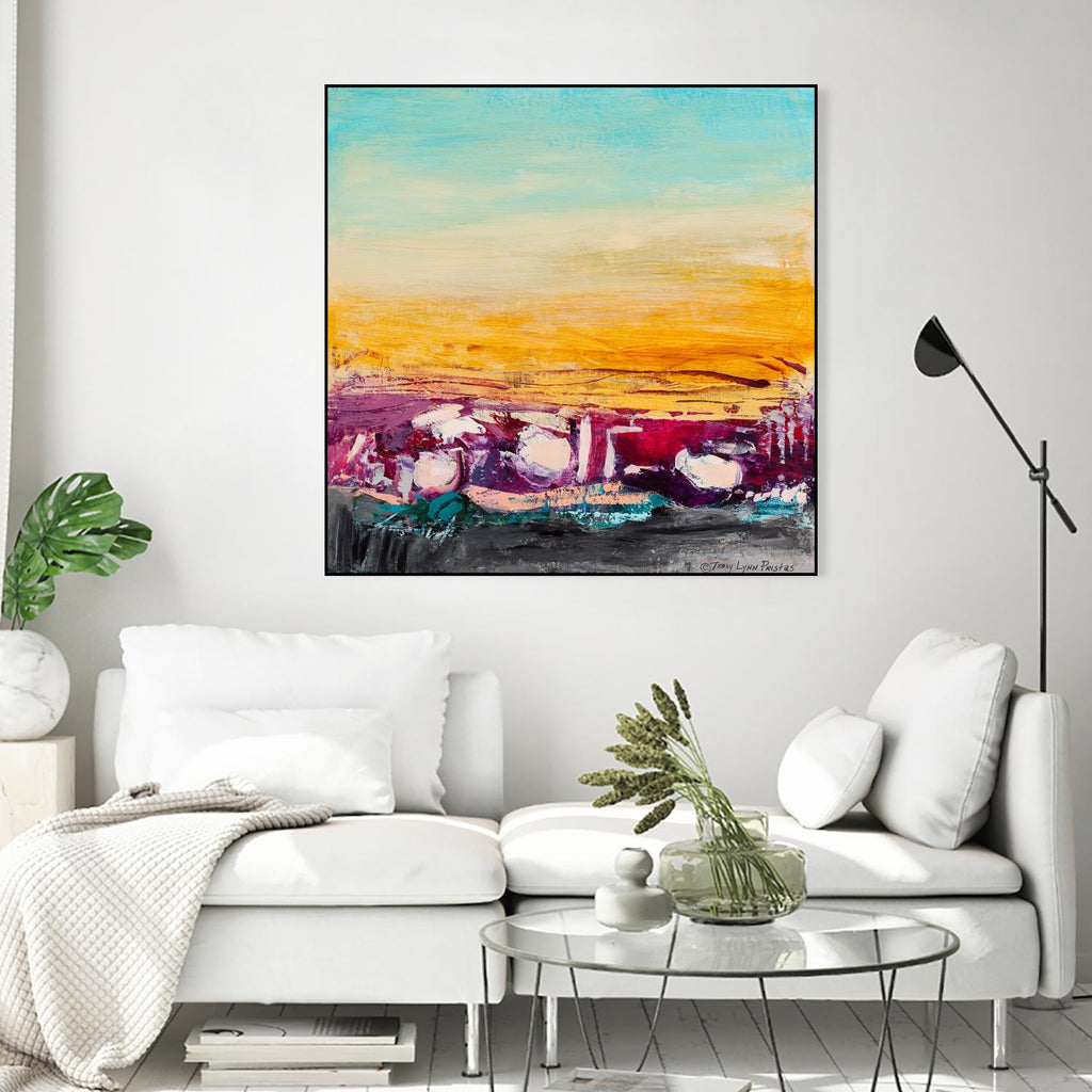 Whispered Wanderlust II by Tracy Lynn Pristas on GIANT ART - multicolor abstracts; contemporary