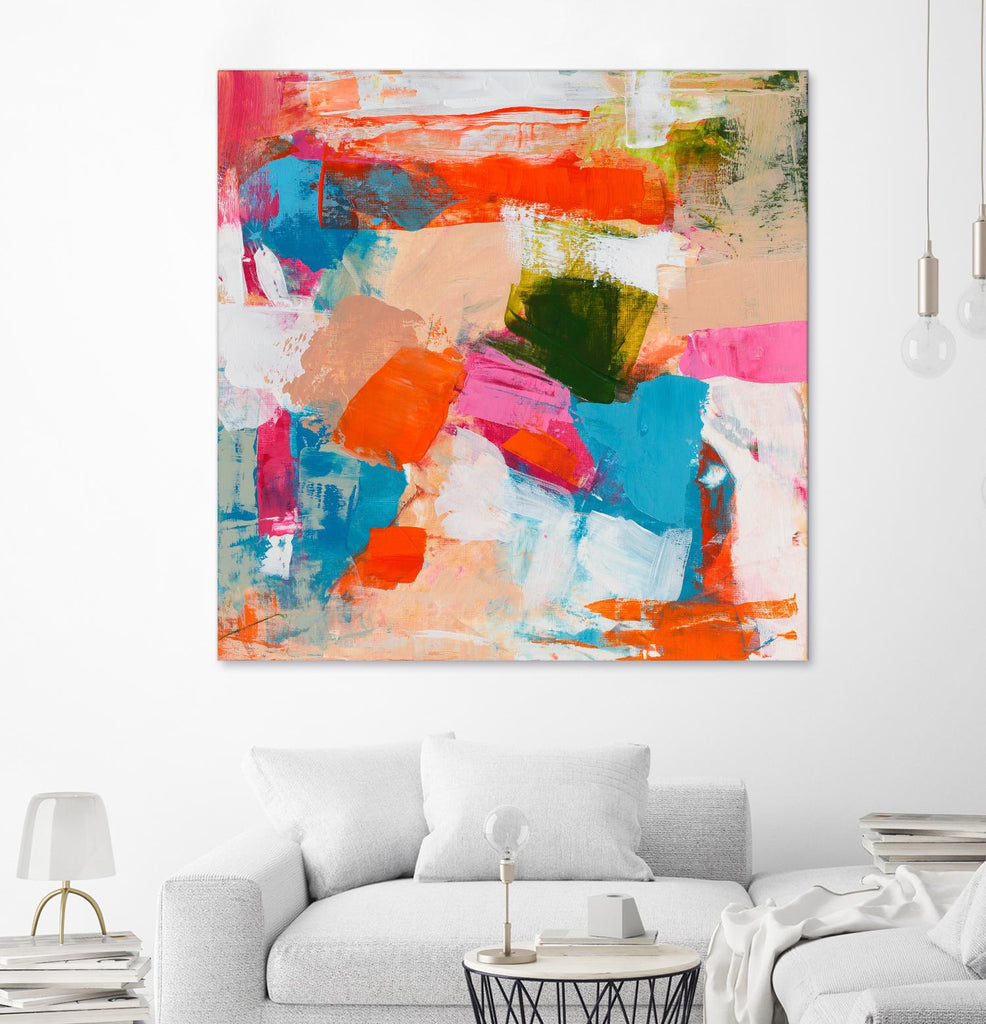 Immersed Sequence II by Tracy Lynn Pristas on GIANT ART - multicolor abstracts; contemporary