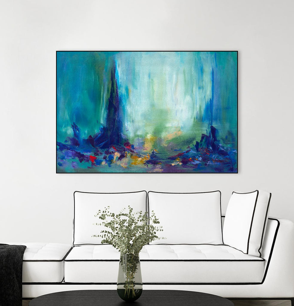 Here and There by Sarah Parsons on GIANT ART - multicolor abstracts; contemporary