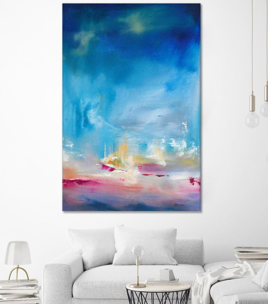 Scene Unseen by Sarah Parsons on GIANT ART - multicolor abstracts; contemporary