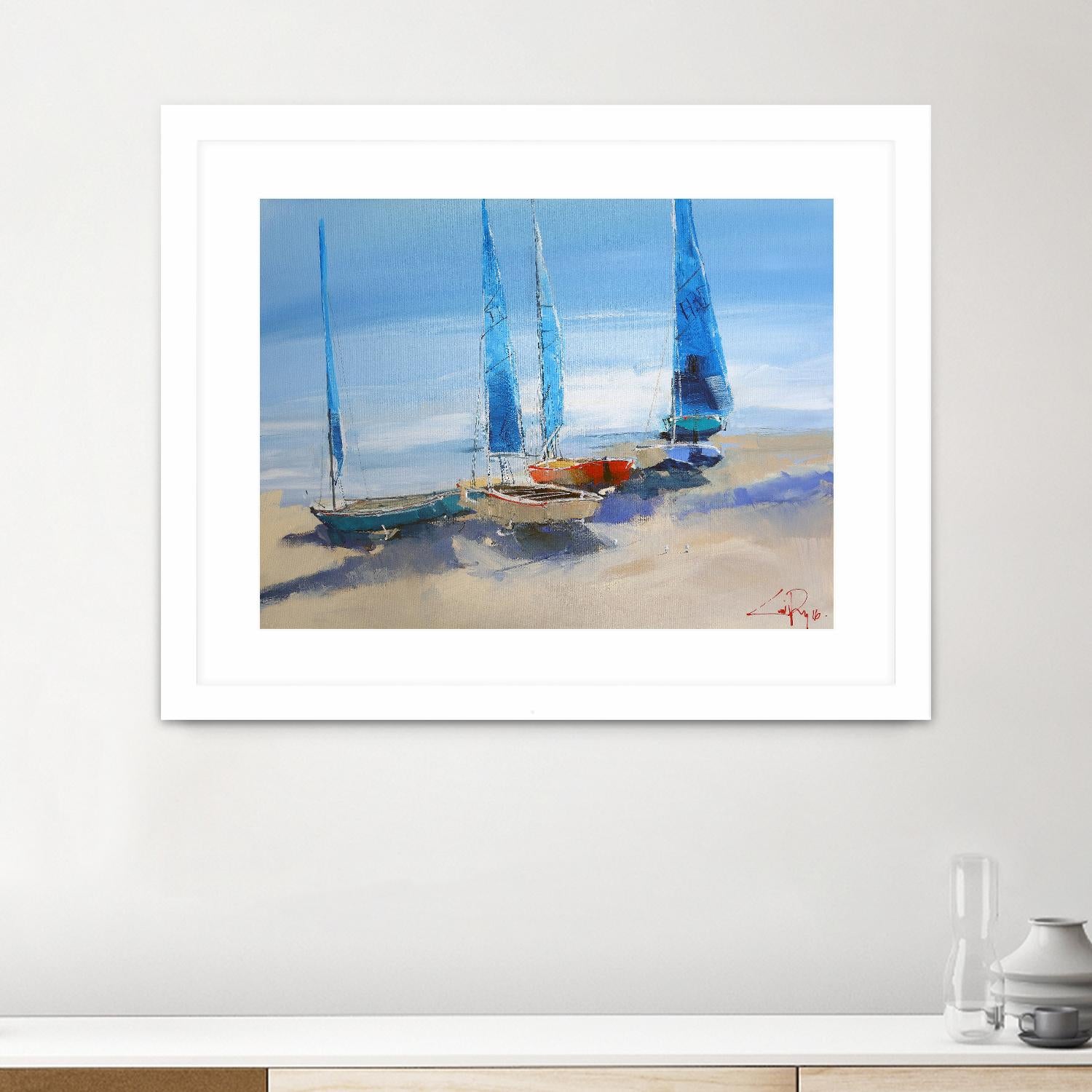 Before The Sail by Craig Trewin Penny on GIANT ART - multicolor coastal; landscapes