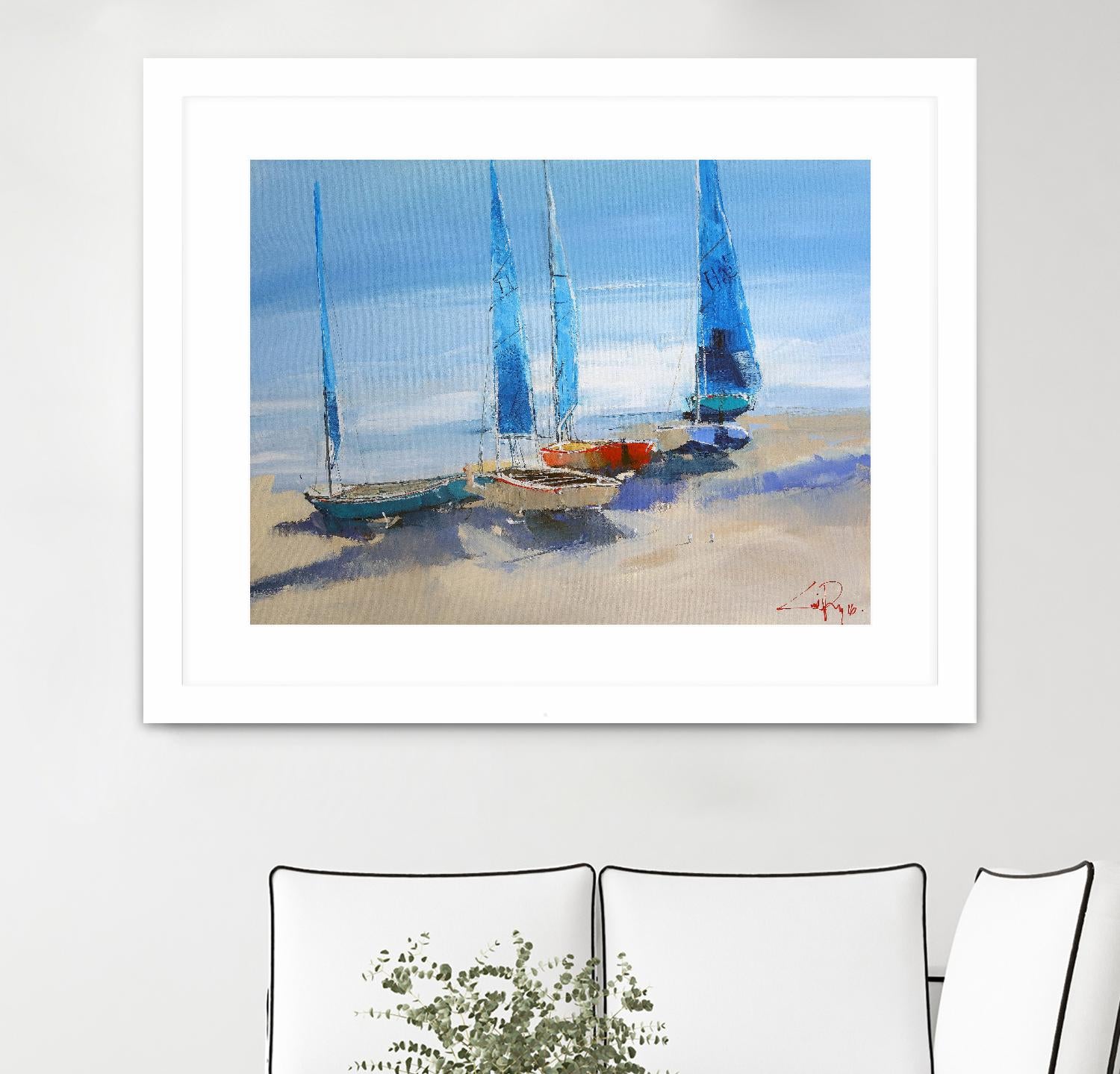 Before The Sail by Craig Trewin Penny on GIANT ART - multicolor coastal; landscapes