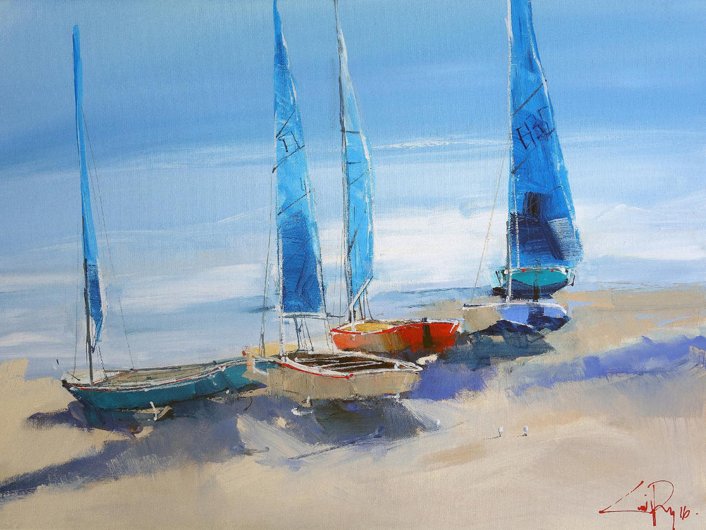 Before The Sail by Craig Trewin Penny on GIANT ART - multicolor coastal; landscapes