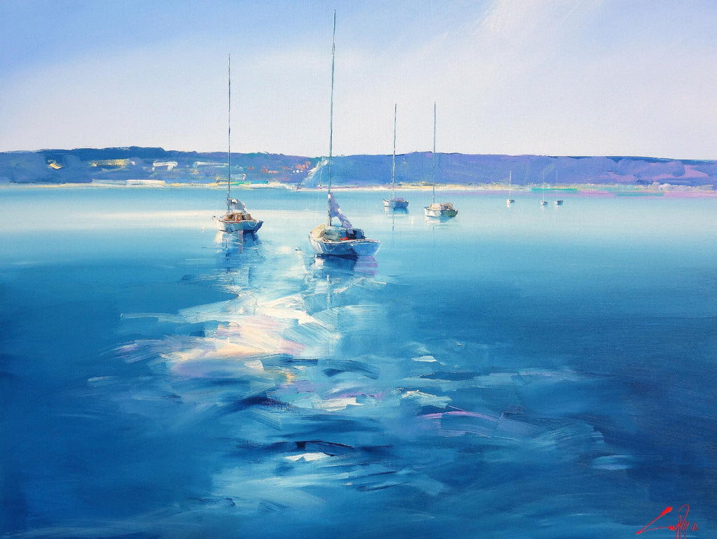 Mornington Morning by Craig Trewin Penny on GIANT ART - multicolor coastal; landscapes