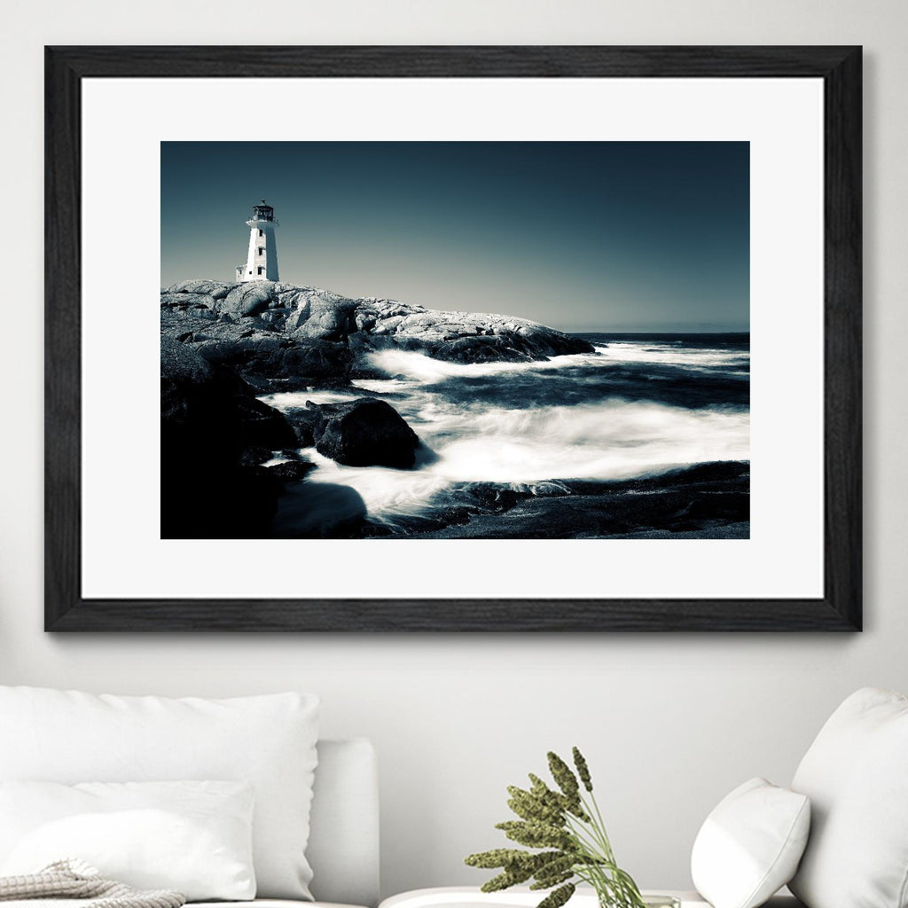 Lighthouse, Peggy’s Cove by David W. Pollard on GIANT ART - multicolor photography; coastal; landscapes