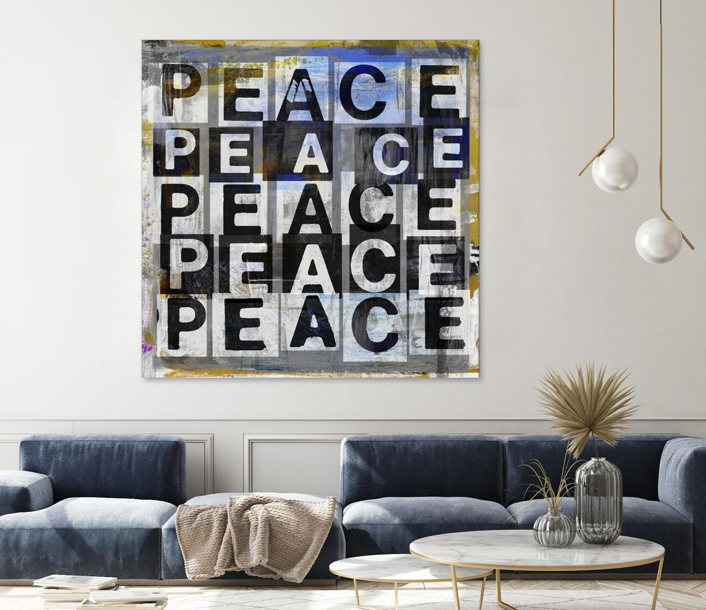 Peace by Sven Pfrommer on GIANT ART - multi inspirational, novelty, urban/pop surrealism, design/type