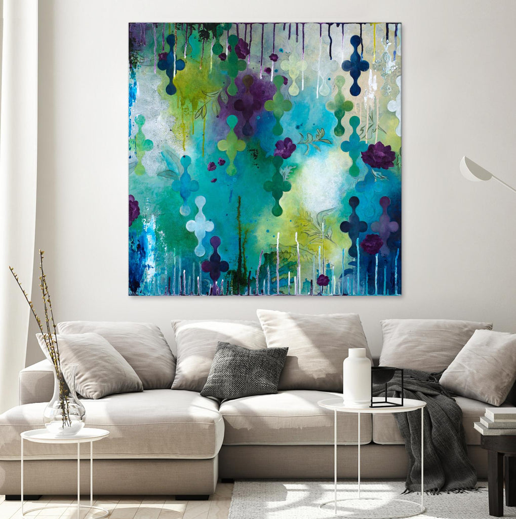 Seafoam Storm One by Heather Noel Robinson on GIANT ART - multicolor abstracts; contemporary