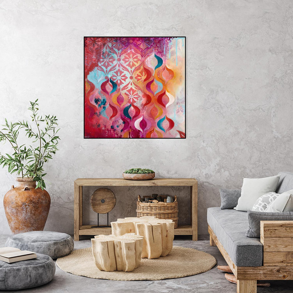 Sweet Hot by Heather Noel Robinson on GIANT ART - multicolor abstracts; contemporary
