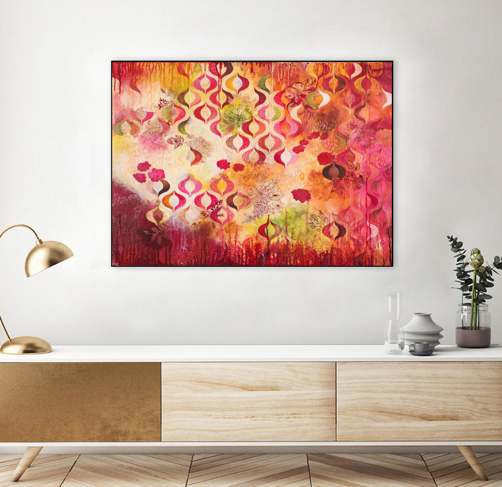 This Kind of Romance by Heather Noel Robinson on GIANT ART - multicolor abstracts; contemporary