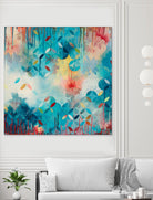 Tranquil Eden 1 by Heather Noel Robinson on GIANT ART - multicolor abstracts; contemporary