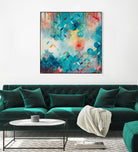 Tranquil Eden 1 by Heather Noel Robinson on GIANT ART - multicolor abstracts; contemporary