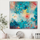 Tranquil Eden 1 by Heather Noel Robinson on GIANT ART - multicolor abstracts; contemporary