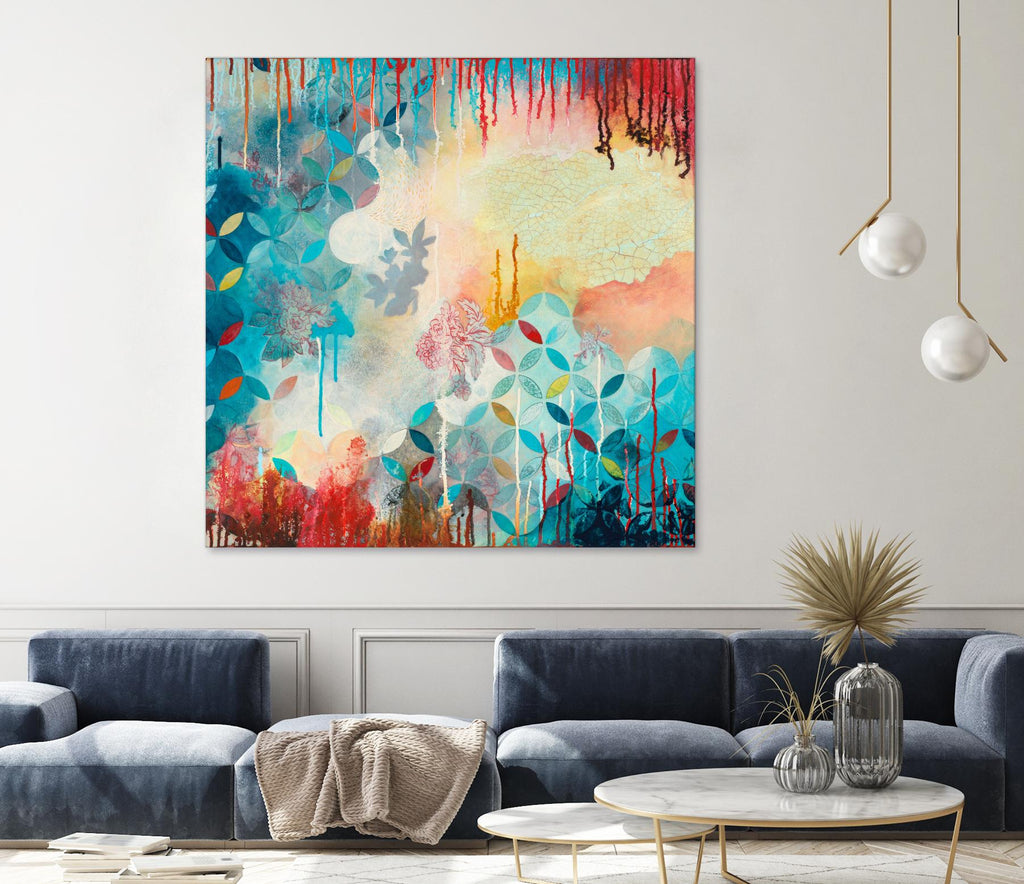 Tranquil Eden 2 by Heather Noel Robinson on GIANT ART - multicolor abstracts; contemporary