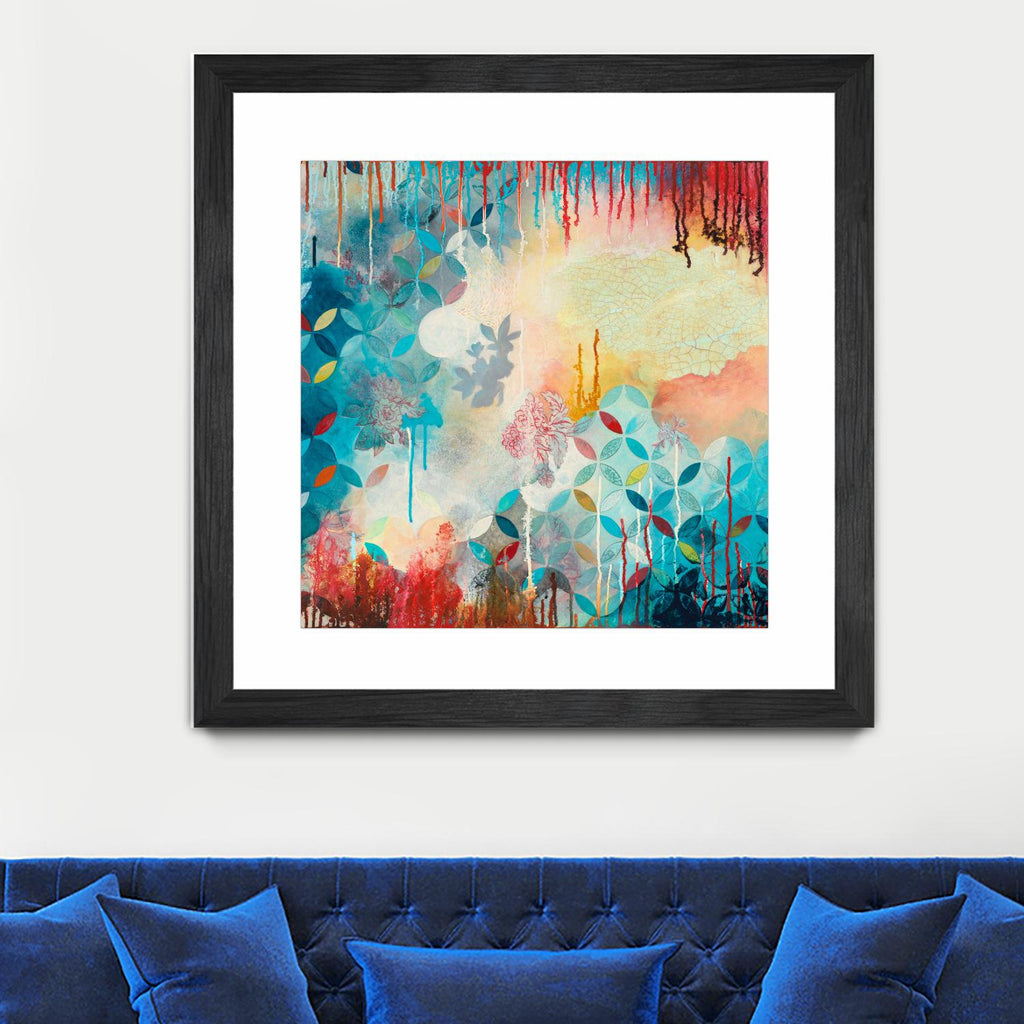 Tranquil Eden 2 by Heather Noel Robinson on GIANT ART - multicolor abstracts; contemporary