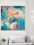 Tranquil Eden 3 by Heather Noel Robinson on GIANT ART - multicolor abstracts; contemporary