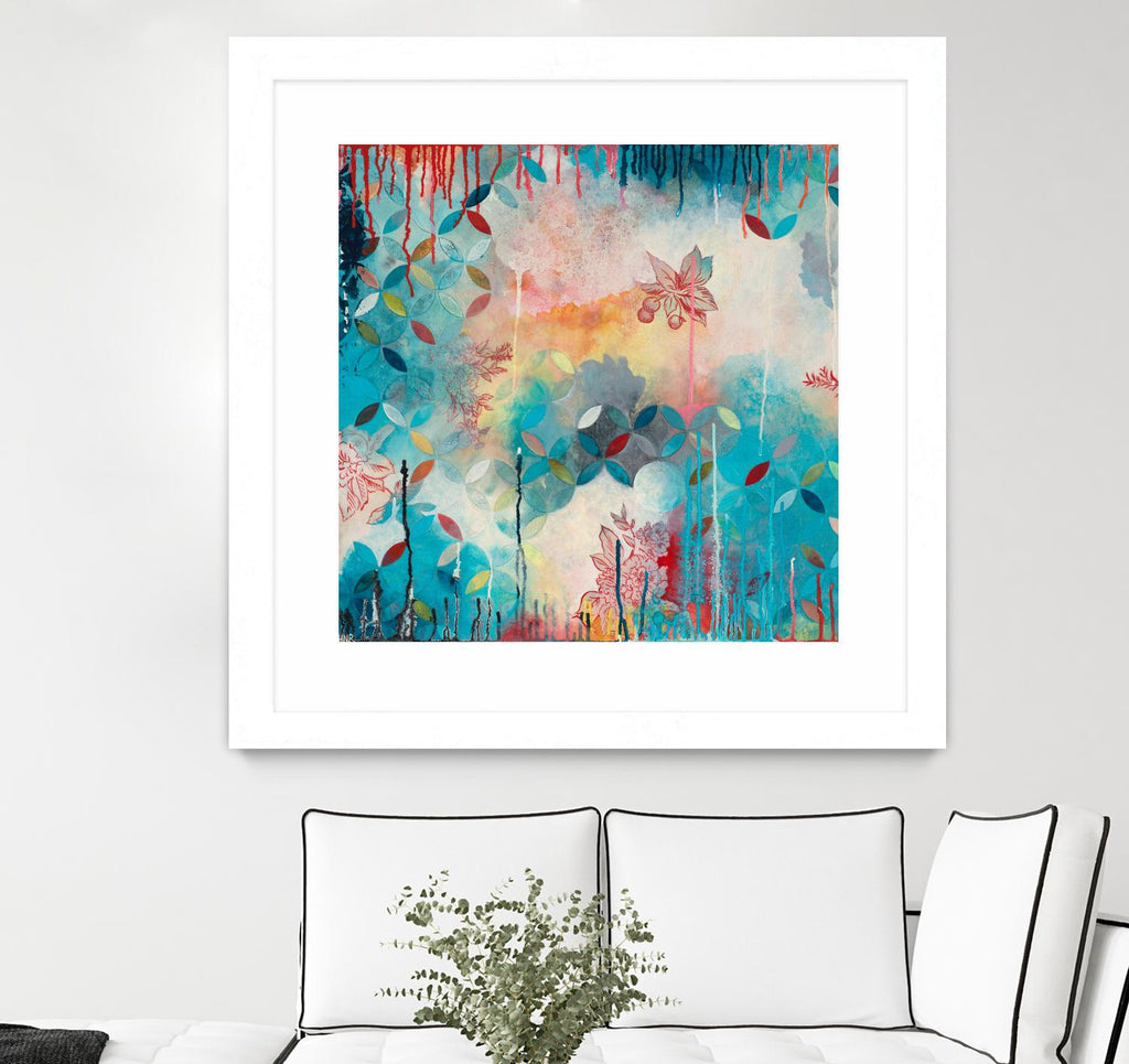 Tranquil Eden 3 by Heather Noel Robinson on GIANT ART - multicolor abstracts; contemporary