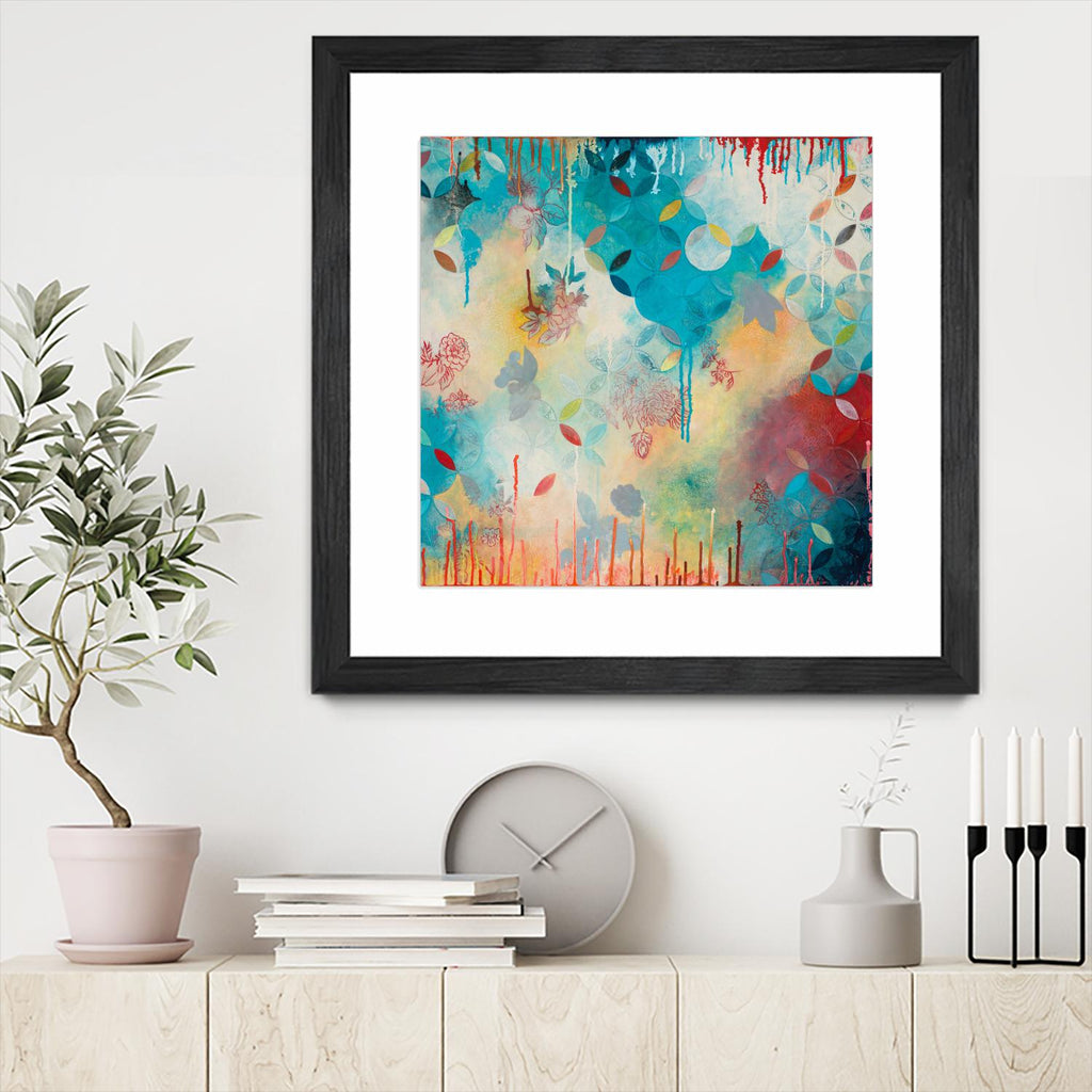 Tranquil Eden 4 by Heather Noel Robinson on GIANT ART - multicolor abstracts; contemporary