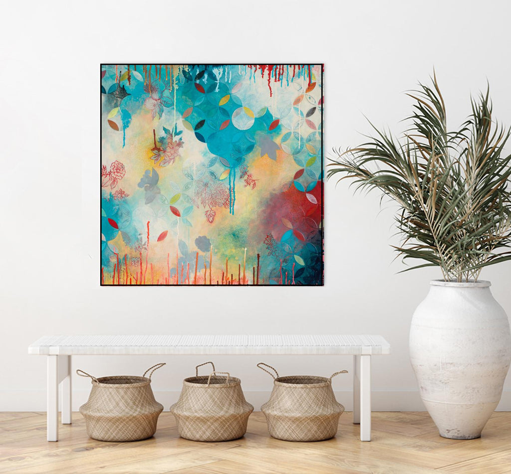Tranquil Eden 4 by Heather Noel Robinson on GIANT ART - multicolor abstracts; contemporary