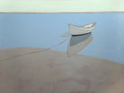 White Dory by John Rufo on GIANT ART - multi coastal, contemporary, landscapes, boats, ocean