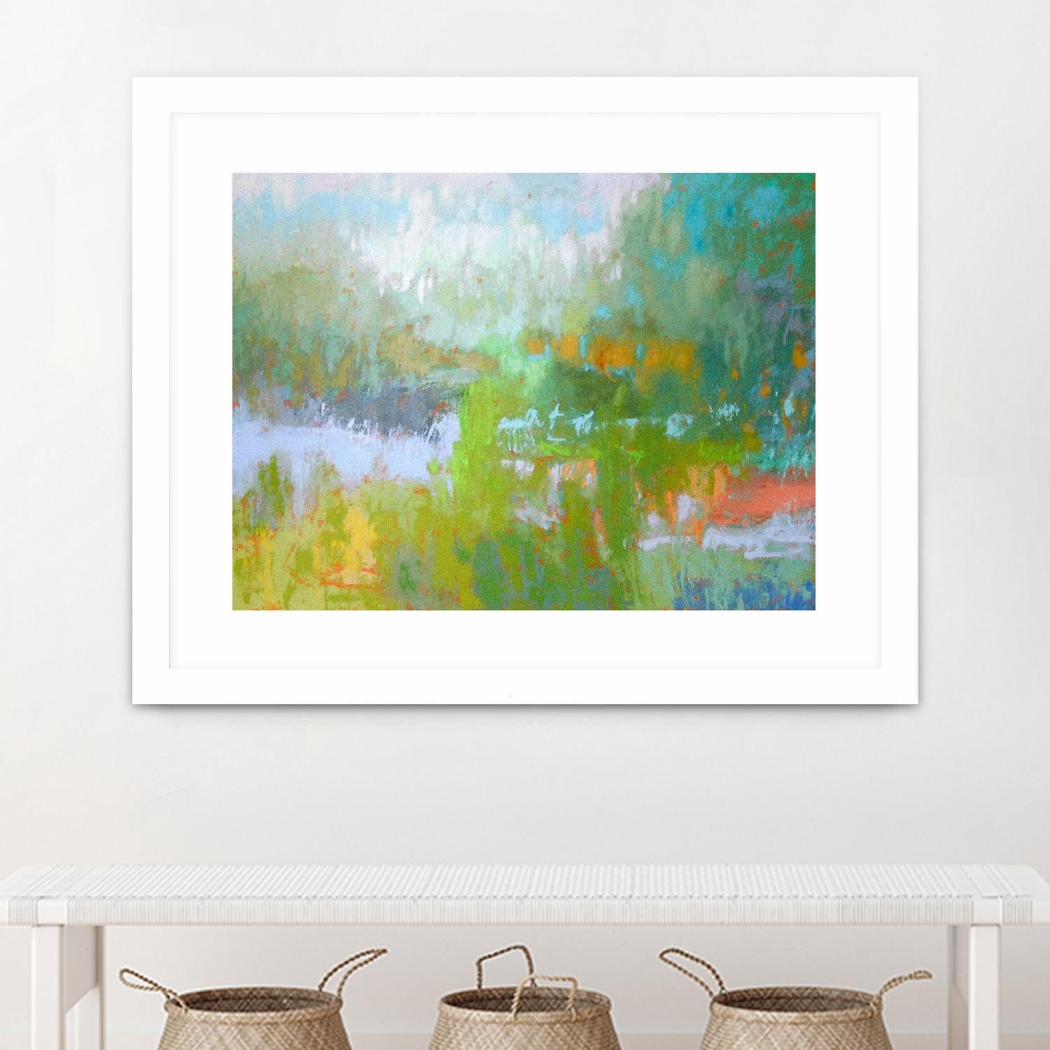 Southern Charm by Jane Schmidt on GIANT ART - multicolor landscapes; contemporary