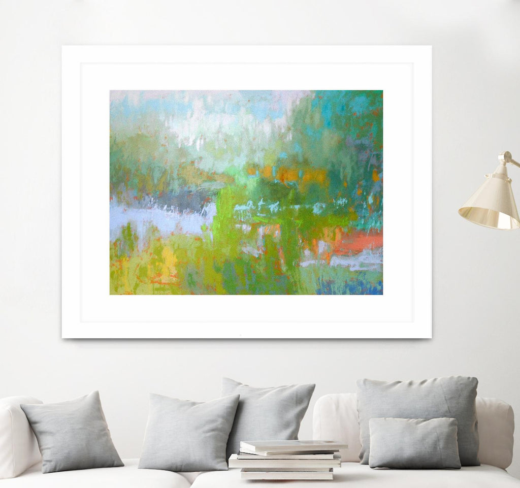 Southern Charm by Jane Schmidt on GIANT ART - multicolor landscapes; contemporary