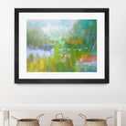 Southern Charm by Jane Schmidt on GIANT ART - multicolor landscapes; contemporary