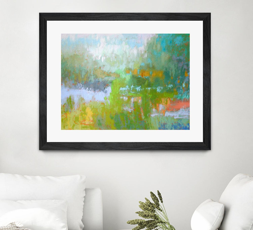 Southern Charm by Jane Schmidt on GIANT ART - multicolor landscapes; contemporary