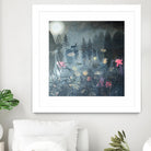 Moonlit Moment by Dawn Stacey on GIANT ART - multicolor contemporary; animals; landscapes