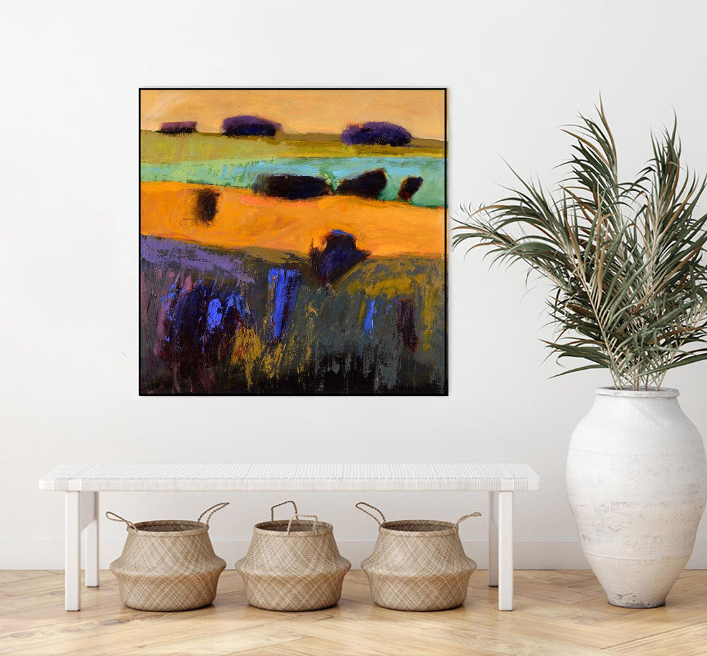 From What I Imagined by Jane Schmidt on GIANT ART - multicolor contemporary; landscapes