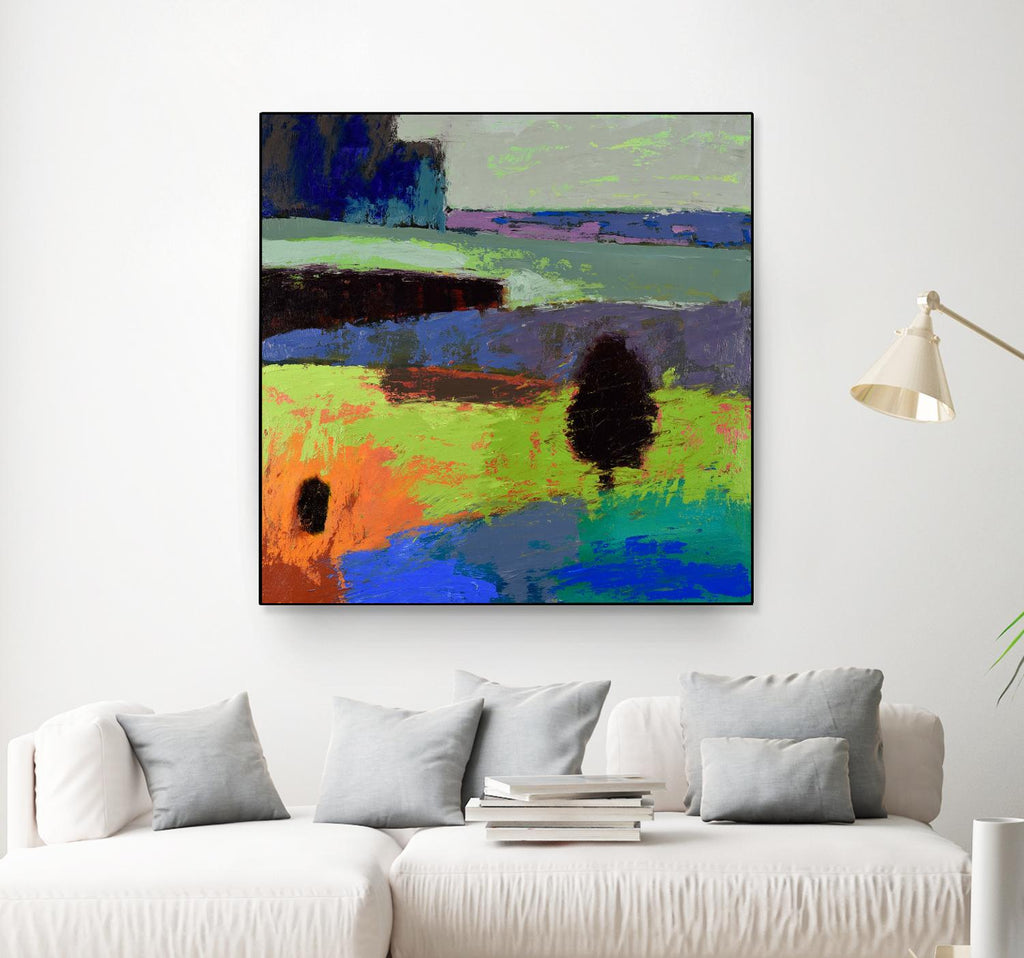From What I Know by Jane Schmidt on GIANT ART - multicolor contemporary; landscapes