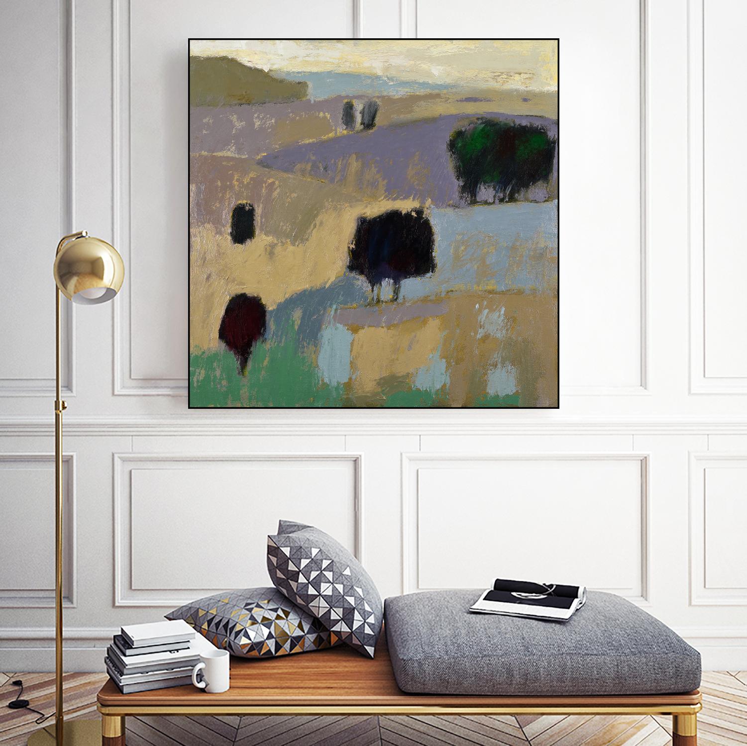 From What I Remember by Jane Schmidt on GIANT ART - multicolor contemporary; landscapes