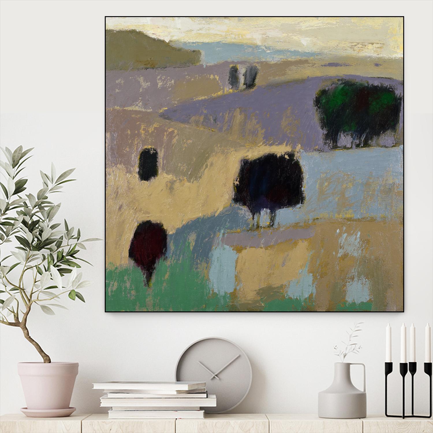 From What I Remember by Jane Schmidt on GIANT ART - multicolor contemporary; landscapes