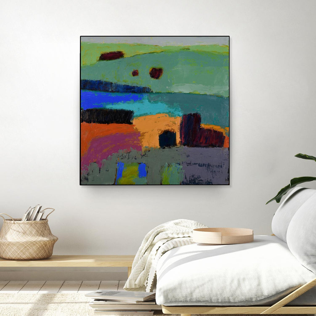 From What I Saw by Jane Schmidt on GIANT ART - multicolor contemporary; landscapes