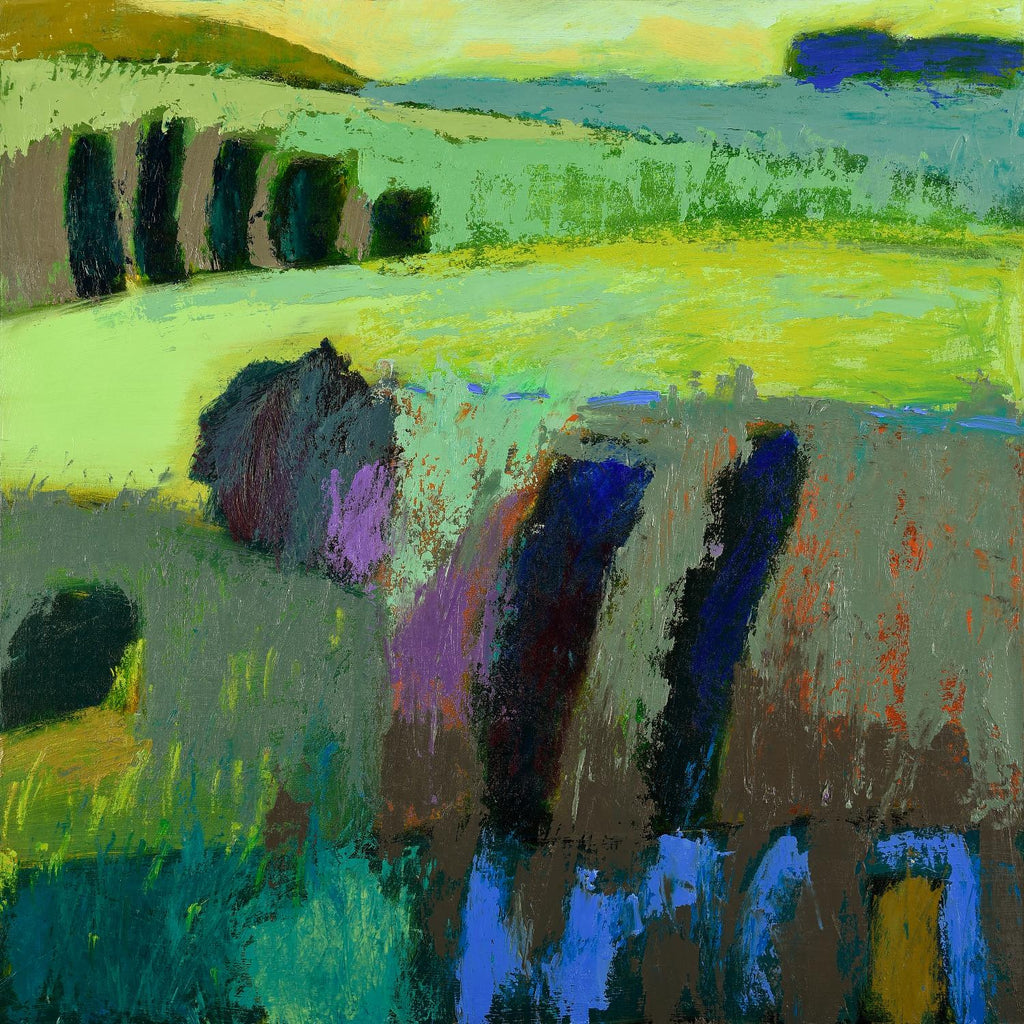 From What I Thought by Jane Schmidt on GIANT ART - multicolor contemporary; landscapes